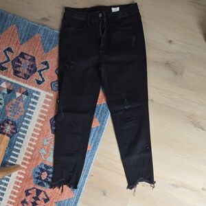 Edgy Black Women's Skinny Jeans